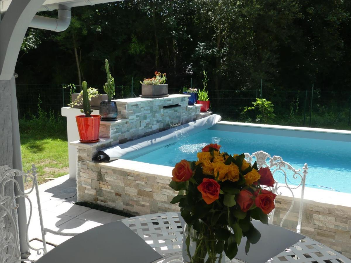 Toki Eder Chez Marisol, Piscine Chauffee, Decoration Soignee Et Ocean A 15 Minutes Entre Bayonne Et Hossegor Villa Saint-Martin-de-Seignanx Bagian luar foto